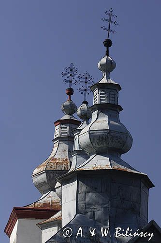 Smolnik nad Osławą. Cerkiew parafialna p.w. Św. Mikołaja z 1806r. Obecnie kościół. Bieszczady