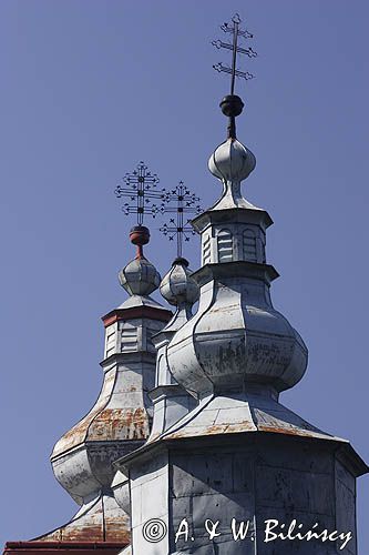 Smolnik nad Osławą. Cerkiew parafialna p.w. Św. Mikołaja z 1806r. Obecnie kościół. Bieszczady