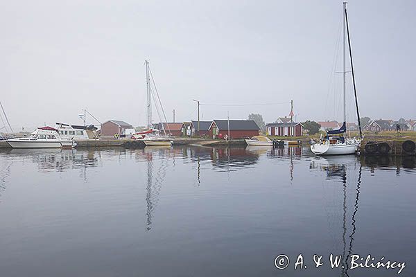 port Stenshamn na wyspie Utlangan, Szwecja