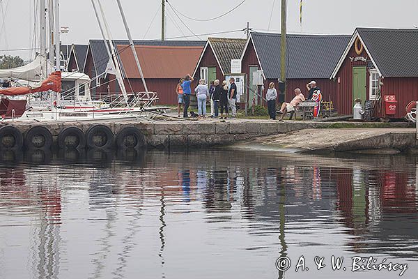 port Stenshamn na wyspie Utlangan, Szwecja