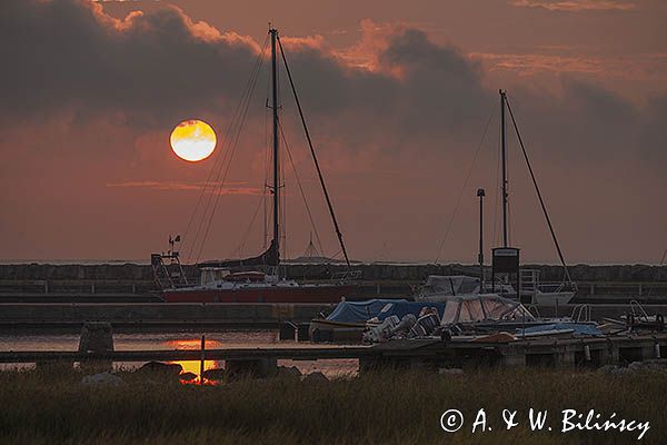 port Stenshamn na wyspie Utlangan, Szwecja