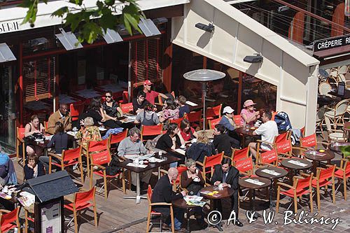 St. Malo, restauracja, Bretania, Francja