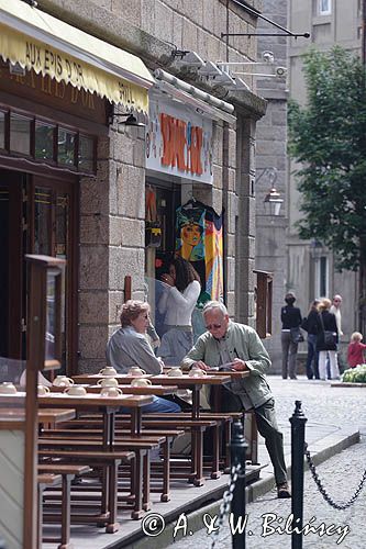 St. Malo, na Starówce, Bretania, Francja