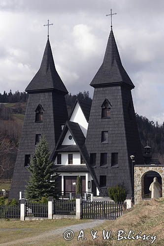 Stara Rabka - Zaryte, kościół Matki Boskiej Częstochowskiej