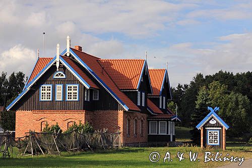 restauracja w Sturmai, Zalew Kuroński, Litwa Sturmai, Curonian Lagoon, Lithuania