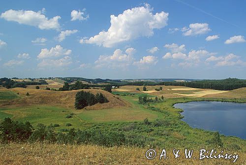 Suwalski Park Krajobrazowy, jeziorko polodowcowe, ozy polodowcowe