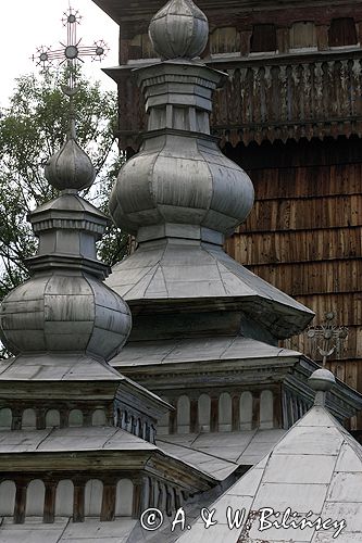 Świątkowa Wielka zabytkowa cerkiew drewniana z 1757 roku, obecnie kościół katolicki Beskid Niski