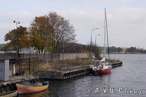 Port Świbno, Przekop Wisły