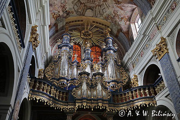 Sanktuarium Święta Lipka, organy kościelne