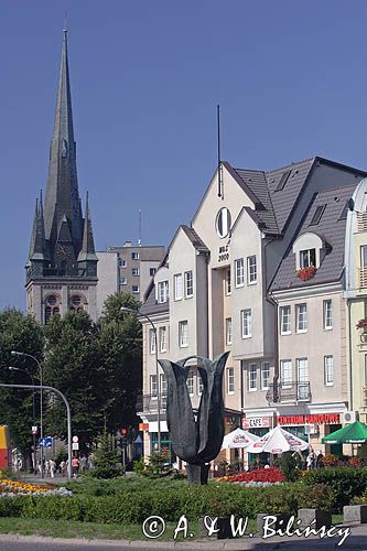 plac Wolności i kościół Chrystusa Króla, Świnoujście