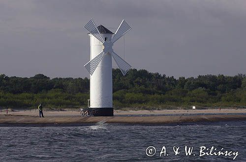 Stawa Młyny u wejścia do portu Świnoujście