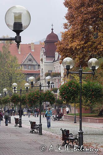 Szczawno Zdrój, Deptak, Dolny Śląsk