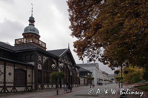 Szczawno Zdrój, Pijalnia wód i deptak, Dolny Śląsk