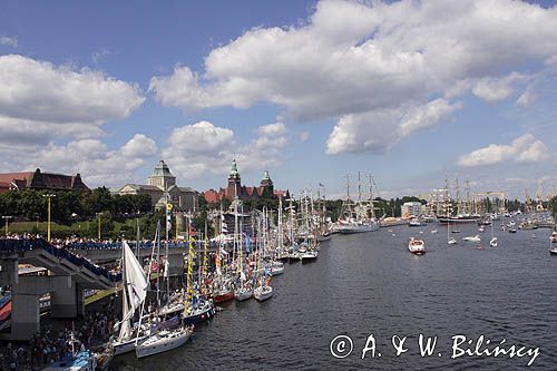 Szczecin, Wały Chrobrego, Odra Zachodnia i Duńczyca, Tarasy Hakena, Tall Ship Race 2007, Zlot żaglowców