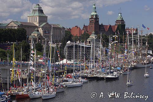 Szczecin, Wały Chrobrego, Odra Zachodnia i Duńczyca, Tarasy Hakena, Tall Ship Race 2007, Zlot żaglowców