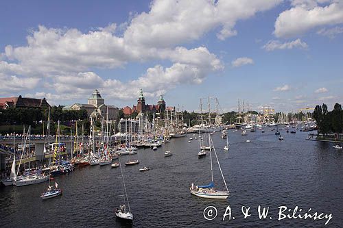 Szczecin, Wały Chrobrego, Odra Zachodnia i Duńczyca, Tarasy Hakena, Tall Ship Race 2007, Zlot żaglowców