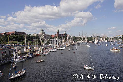 Szczecin, Wały Chrobrego, Odra Zachodnia i Duńczyca, Tarasy Hakena, Tall Ship Race 2007, Zlot żaglowców