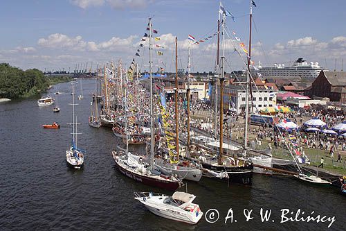 Szczecin, Wały Chrobrego, Odra Zachodnia i Duńczyca, Tarasy Hakena, Tall Ship Race 2007, Zlot żaglowców