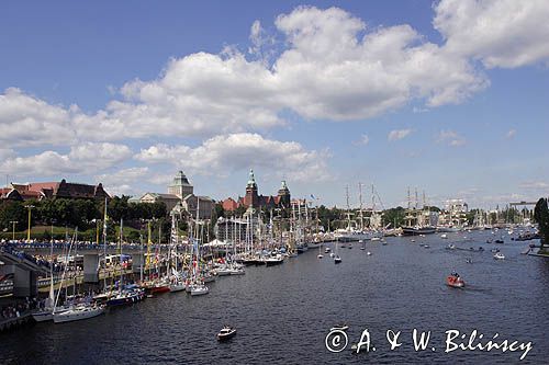 Szczecin, Wały Chrobrego, Odra Zachodnia i Duńczyca, Tarasy Hakena, Tall Ship Race 2007, Zlot żaglowców