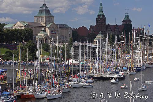 Szczecin, Wały Chrobrego, Odra Zachodnia i Duńczyca, Tarasy Hakena, Tall Ship Race 2007, Zlot żaglowców