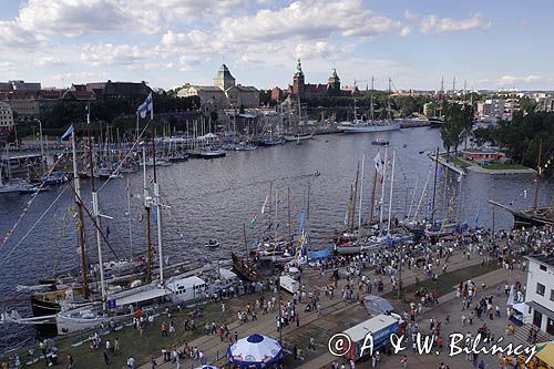 Szczecin, Wały Chrobrego, Odra Zachodnia i Duńczyca, Tarasy Hakena, The Tall Ships Races 2007, Zlot żaglowców, Łasztownia