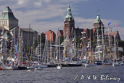 Szczecin, Wały Chrobrego, Odra Zachodnia i Duńczyca, Tarasy Hakena, The Tall Ships Races 2007, Zlot żaglowców