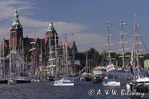 Szczecin, Wały Chrobrego, Odra Zachodnia i Duńczyca, Tarasy Hakena, The Tall Ships Races 2007, Zlot żaglowców