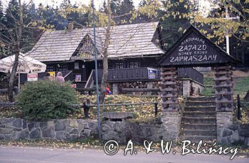 Szczyrk, Biały Krzyż, zajazd, Beskid Śląski