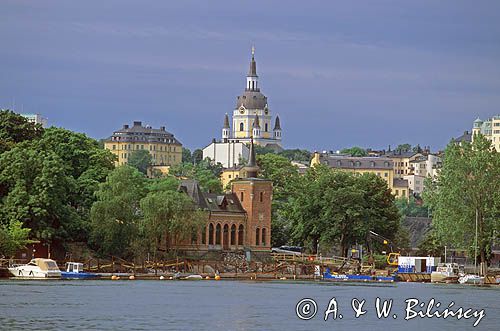 Sztokholm, Sodermalm, Katarina Kyrka, Szwecja