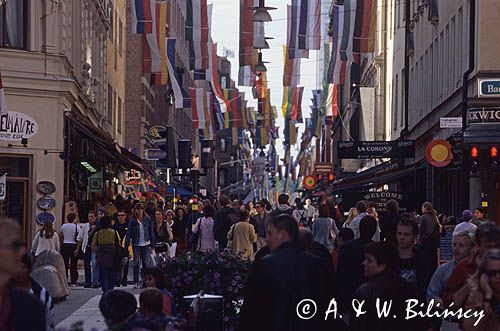 Sztokholm, Fredsgatan, Gamla Stan