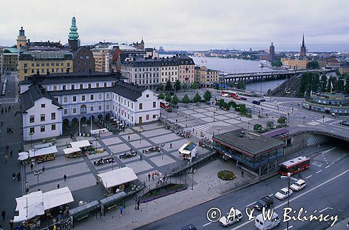 Sztokholm, Panorama miasta, Muzeum Miejskie, Slussen