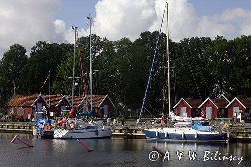 port Kristianopel, Kalmarsund, Smaland, Szwecja