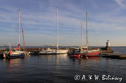 porcik i wioska Torhamn, Blekinge, Szwecja