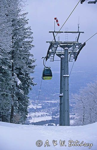 Wyciąg gondolowy na Szyndzielnię, Beskid Śląski