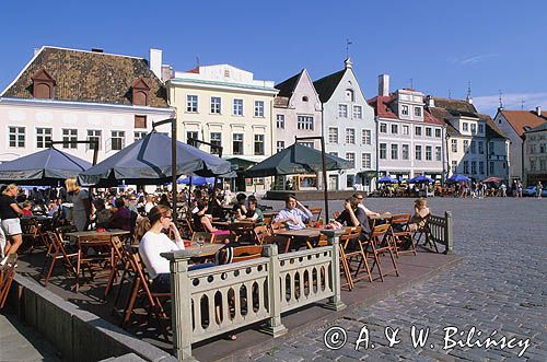 Tallin, Raekoja Plats, Estonia