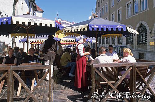 Estonia, Tallinn, restaurant Olde Hansa, Old Town, Vana Turg