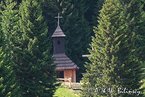 Kapliczka sw. Jana Chrzciciela na Polanie Chochołowskiej Tatrzański Park Narodowy