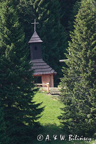 Kapliczka sw. Jana Chrzciciela na Polanie Chochołowskiej Tatrzański Park Narodowy