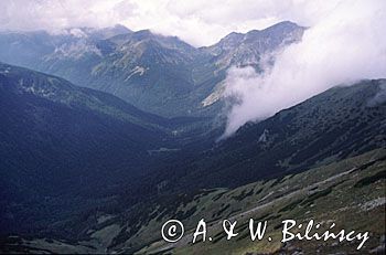 Tatry Widok z Kasprowego na Tomanową