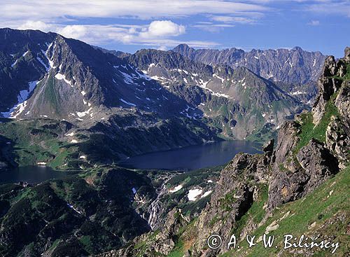 Tatry, Dolina Pięciu Stawów Polskich, Stawy: Przedni i Wielki