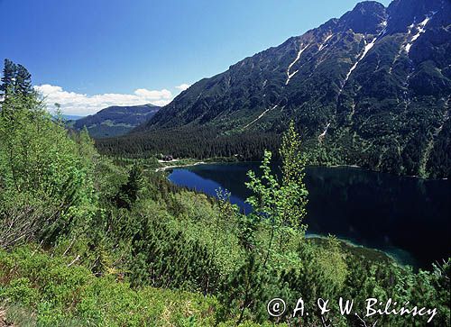 Tatry widok na Morskie Oko