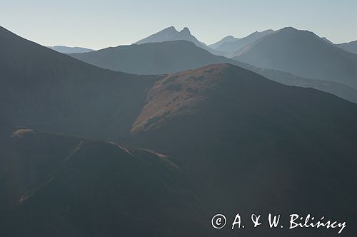 Tatry Zachodnie widok z Ornaku