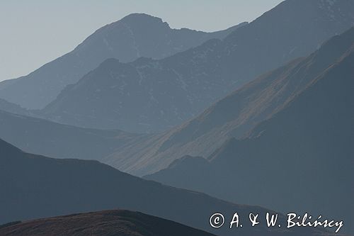 Tatry Zachodnie widok z Ornaku