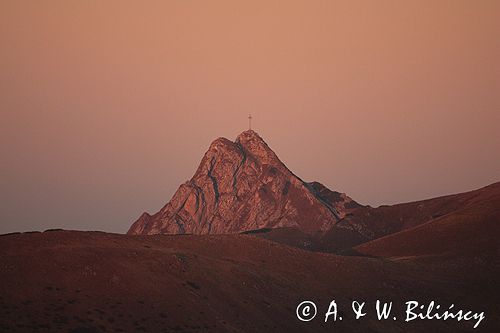 Tatry Giewont widok z Ornaku