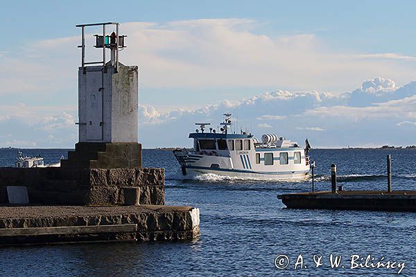 port Torhamn, lokalny prom, Blekinge, Szwecja