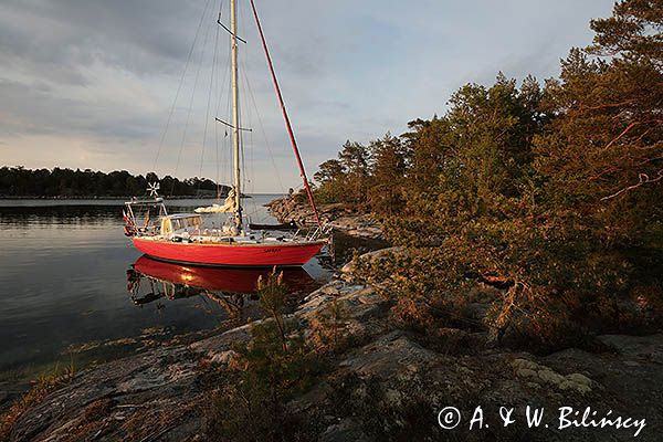 Przy wyspie Torro, wschodnie szkiery szwedzkie, Szwecja