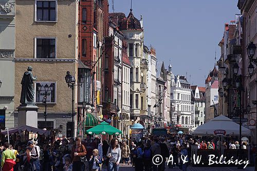 Toruń, Starówka, ulica Szeroka