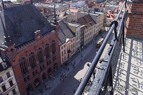 Toruń, Starówka, Dwór Artusa,rynek