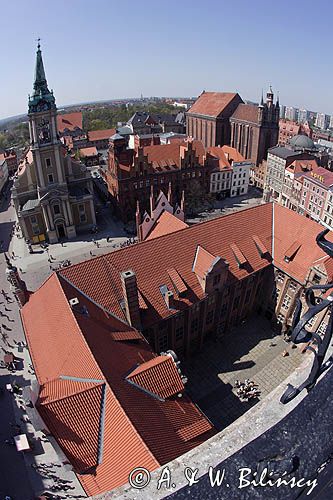 Toruń, Starówka, panorama