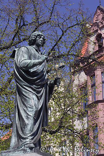 Toruń, pomnik Kopernika